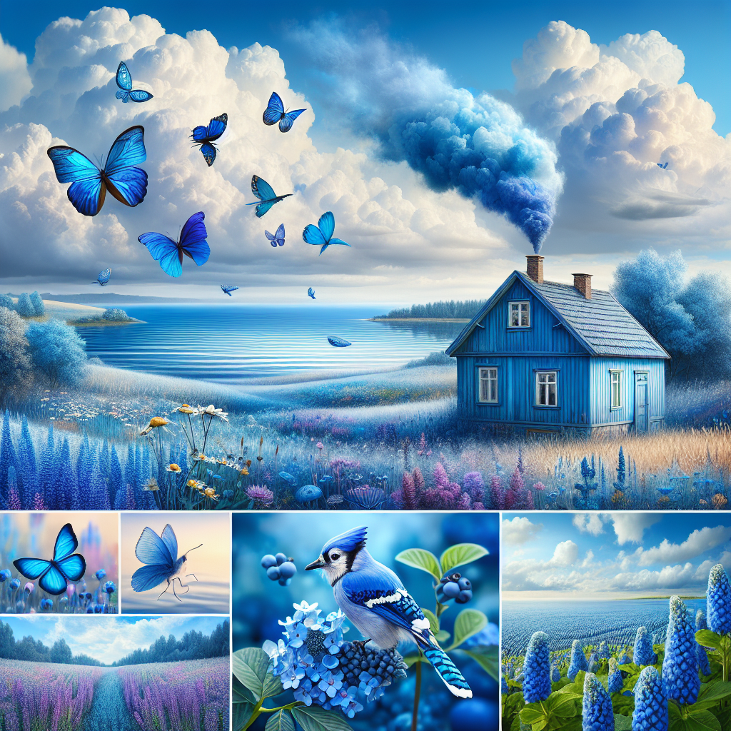 Traumdeutung Blau